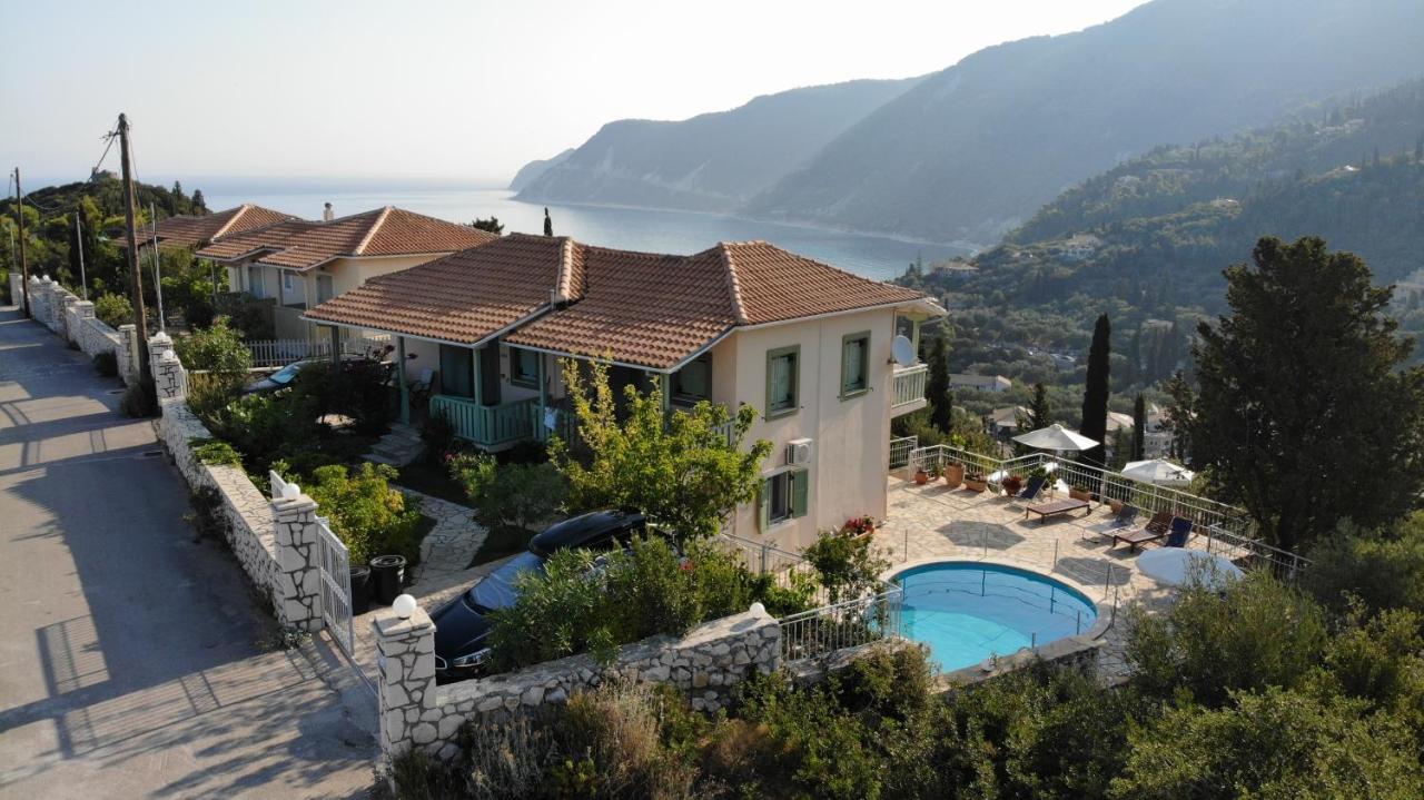 Apartmán Deep Blue- Rosemary Sea View Áyios Nikítas Exteriér fotografie