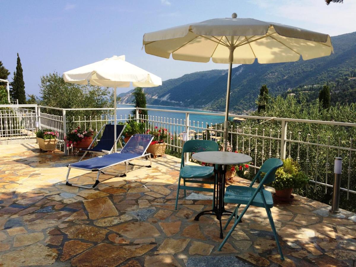 Apartmán Deep Blue- Rosemary Sea View Áyios Nikítas Exteriér fotografie