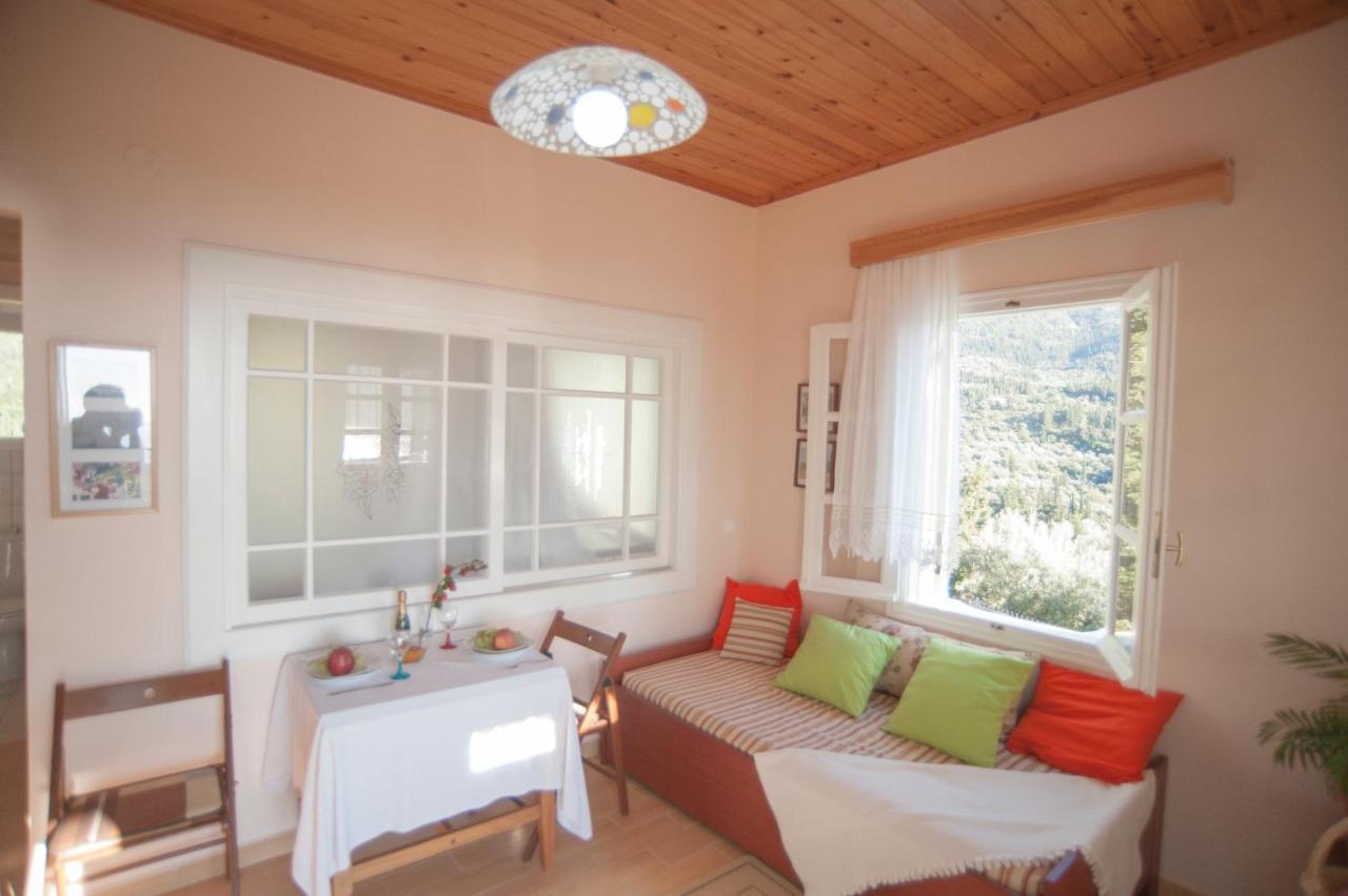 Apartmán Deep Blue- Rosemary Sea View Áyios Nikítas Exteriér fotografie