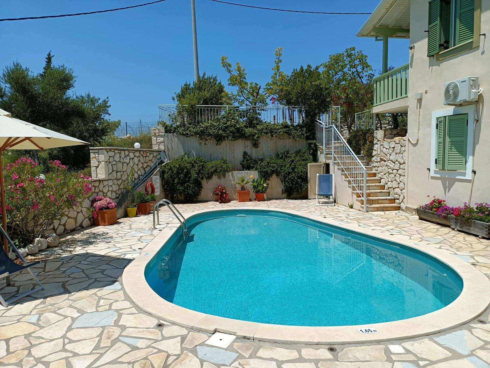 Apartmán Deep Blue- Rosemary Sea View Áyios Nikítas Exteriér fotografie